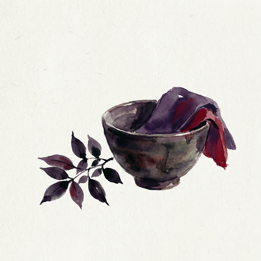 禁「深紫と深緋」