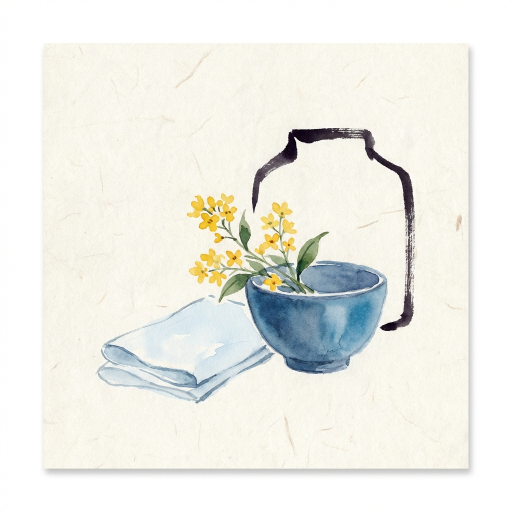 夏「縹と鬱金」