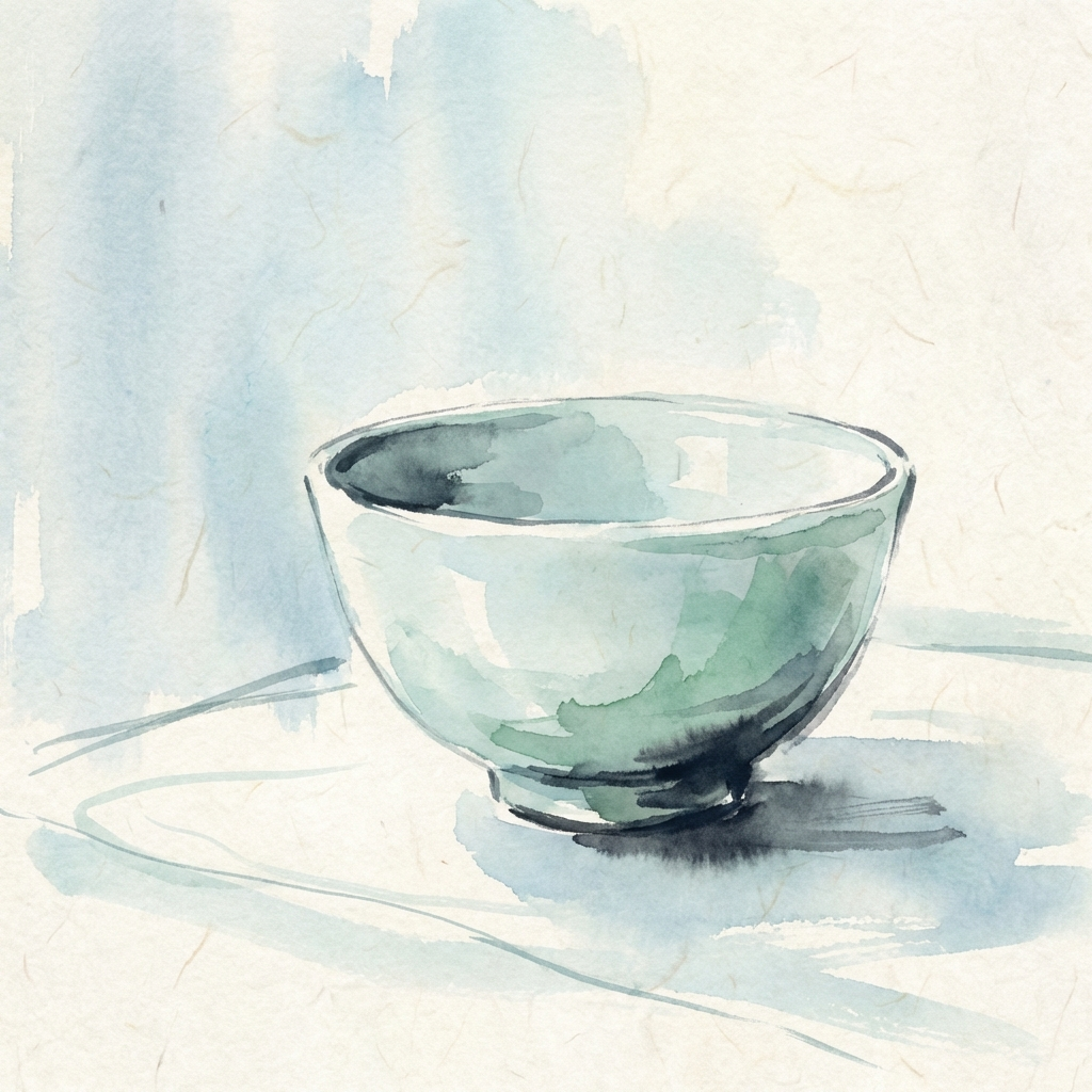 夏「青磁の器」