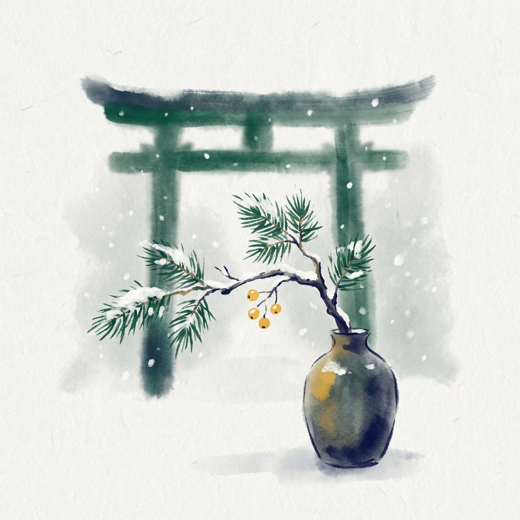 冬「常磐の門」