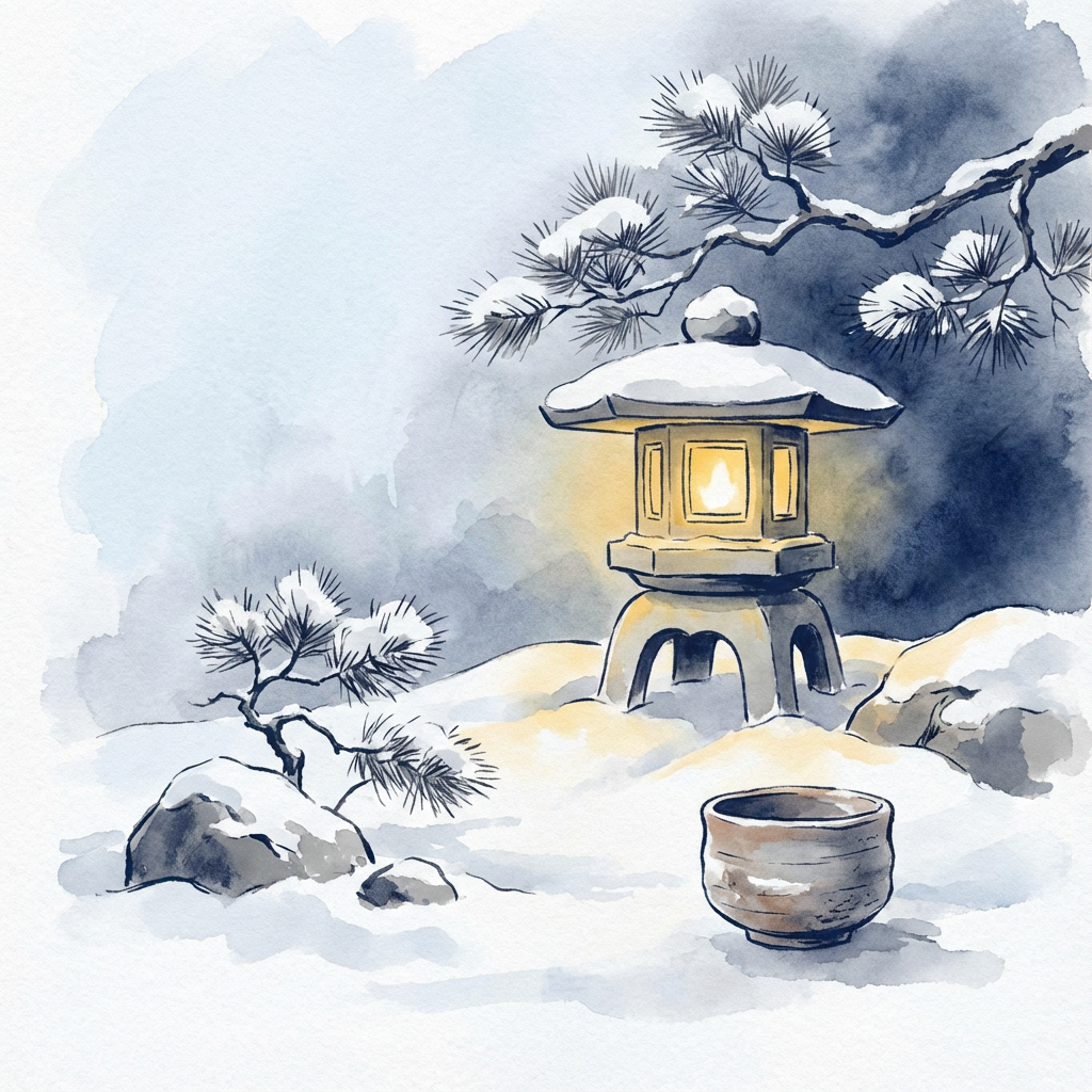 冬「雪明かり」